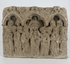 Bas Relief Religieux Pierre