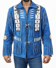 Veste amérindienne à franges