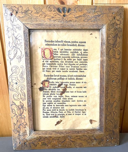 Ancien encadrement bois art - ancien,