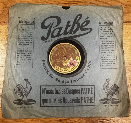 Disques pathe centre - disques,