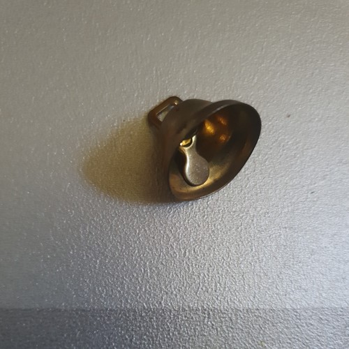 Cloche dorée bateau pirate - cloche,
