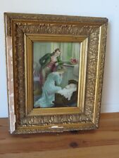 Tableau Peinture Email ancien