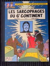 Blake et Mortimer - TL - Les sarcophages - Dedicacé + Exlibris  - Neuf