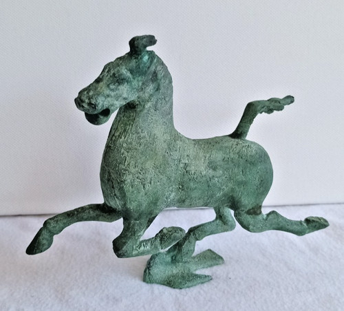 Petit bronze cheval de - bronze, ,cheval