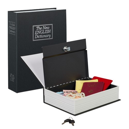 Faux livre coffre fort