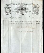 NANCY (54) MARBLE SCULPTOR / FUNERARY MONUMENTS "VARLET" in 1855