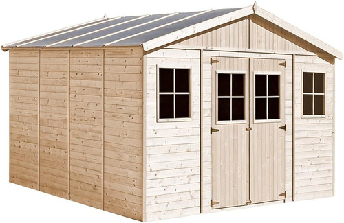 Abri jardin bois - abri, en