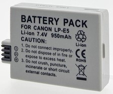 Batterie pour CANON EOS500D