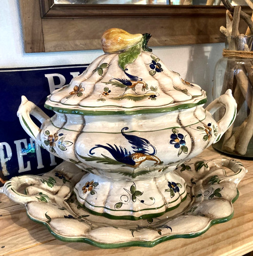 Grande soupière capodimonte - grande,