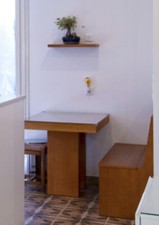 Table cuisine et banquette