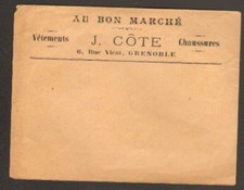 GRENOBLE (38) CLOTHING & SHOES "AU BON MARCHE"