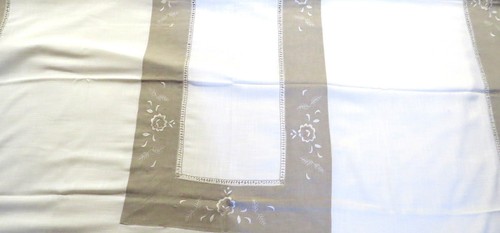Grande nappe lin bicolore - grande, en