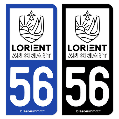 Autocollant plaque