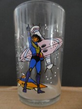 VERRE MOUTARDE SERIE TELE   -