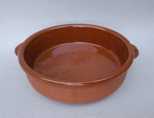Plat terre cuite pour - en,