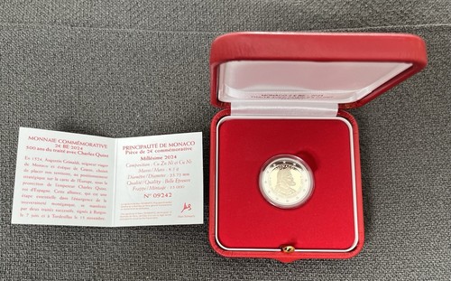 Piece monaco euros 2024 - monaco,