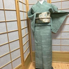 4411# Kimono japonais vendu uniquement robe vintage en tissu soie pour femme ...