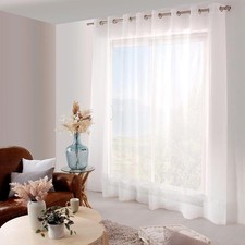 Rideau Voilage à Œillets