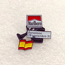 Pin's pins Lapel pin Formula 1 Circuit F1 Marlboro Barcelona 29 September 91