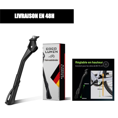 Béquille vélo réglable