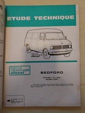 Revue technique bedford cf Perkins 4.108 4.154 GM Opel 20 21 D Diesel Utilitaire