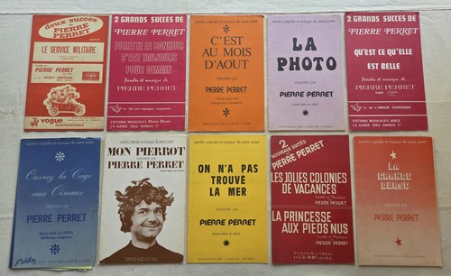 Lot partitions musique - lot, 10