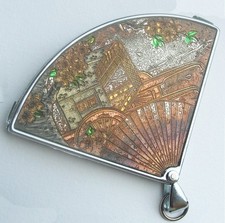 Miroir coulissant vintage