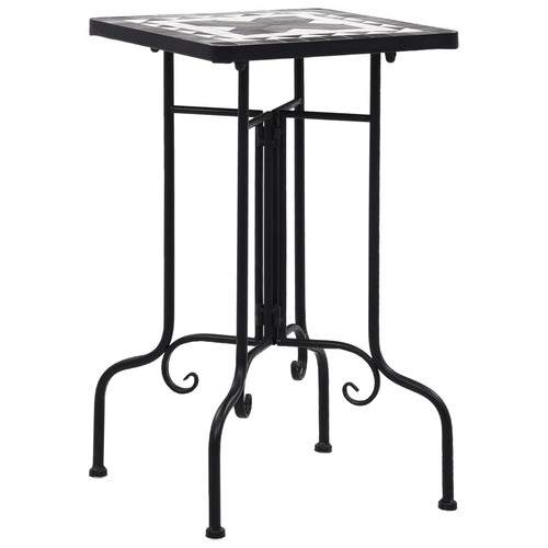 Table bistro mosaïque - table, de