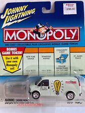 JOHNNY LIGHTNING - MONOPOLY - ELECTRIC COMPANY  - GMC UTILITY VAN  au 1/64 °