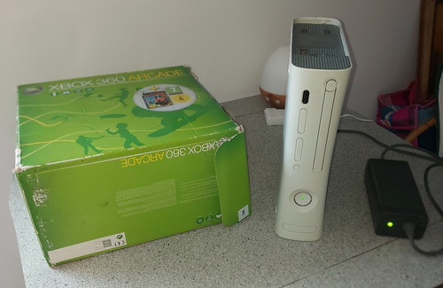 Console microsoft xbox 360 - console,