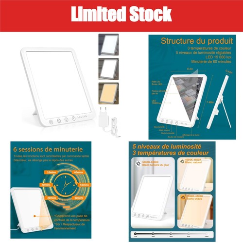 Lampe luminothérapie 15000 - de,