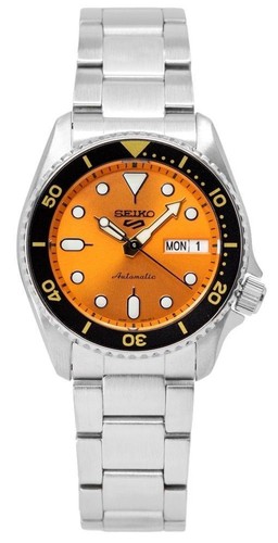 Montre seiko cadran orange - montre, 5