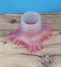 Ancien abat-jour en verre