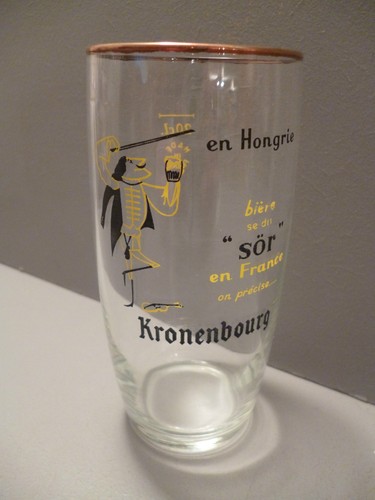Verre bière ancien - a,