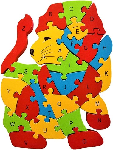 Puzzle éducatif bois - puzzle,