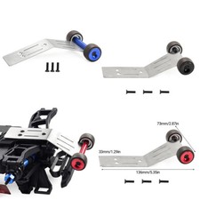 Pour TRAXXAS MINI MAXX TRUCK-107154-1 RC Car Wheelie Bar en acier inoxydable