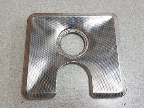 Filtre inox plaque passoire