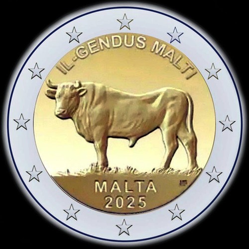 Malte euro boeuf - 2, maltais