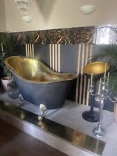 Baignoire Îlot Rétro En Cuivre