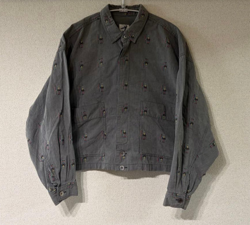 Veste chemise coton issey - en,