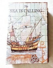 Boite faux livre en bois style