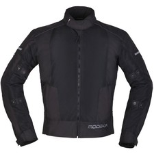 Veste textile Modeka Veo Air noire veste de moto pour hommes veste d'été
