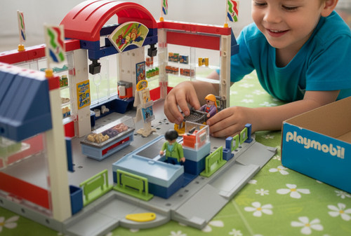 Playmobil 3200 supermarché - playmobil,