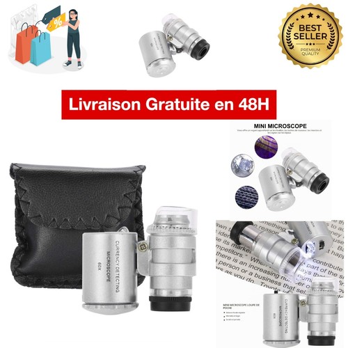 Filfeel mini microscope - filfeel, 60x