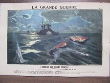 GRAVURE 1914 LA GRANDE GUERRE