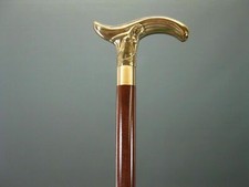 Bâton de marche en laiton