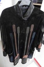 Neuf - Manteau femme cuir et