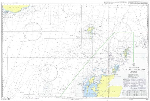 Carte marine océan - carte, l'océan