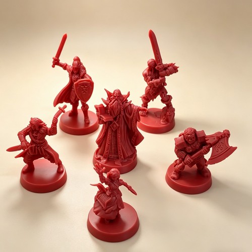 6pcs mentor dwarf - dwarf, knight