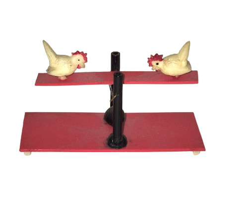 Jouet ancien miniature bascule - ancien,